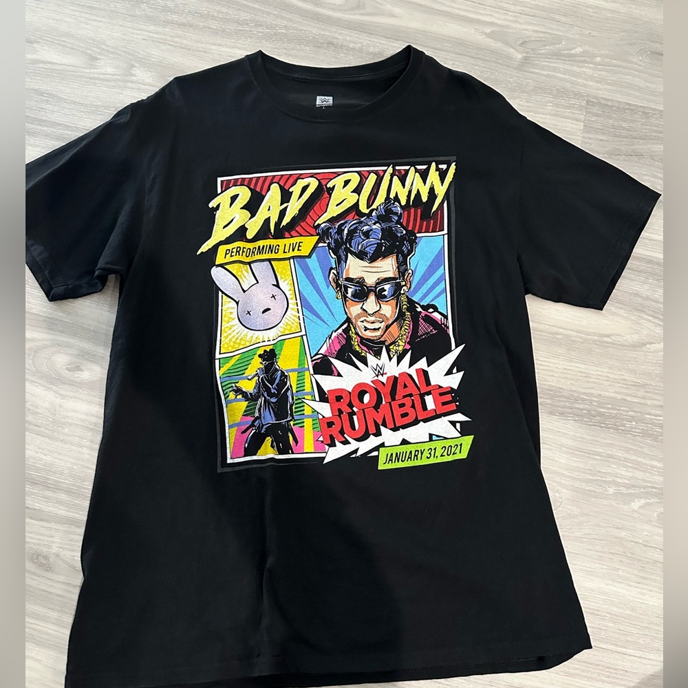 WWE bad bunny royal rumble 2021